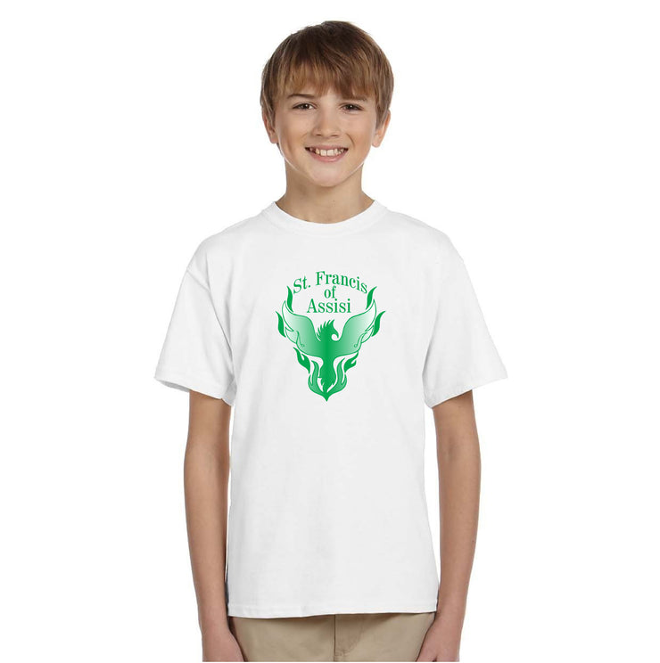 ST. FRANCIS OF ASSISI SPIRITWEAR - GILDAN COTTON TEE - YOUTH