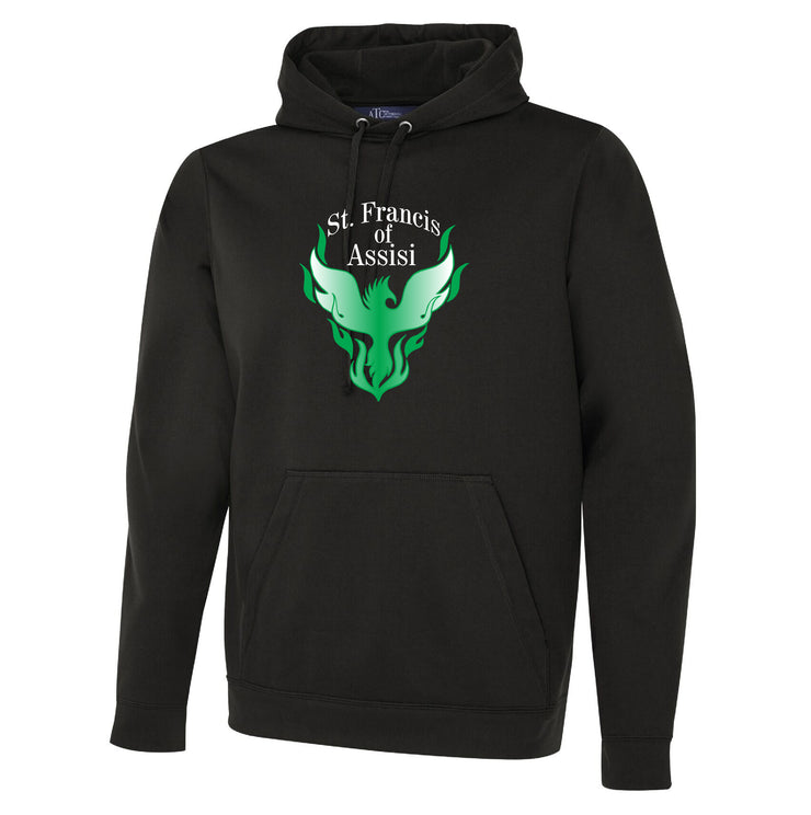 ST. FRANCIS OF ASSISI SPIRITWEAR - ATC MOISTURE WICKING HOODIE - ADULT