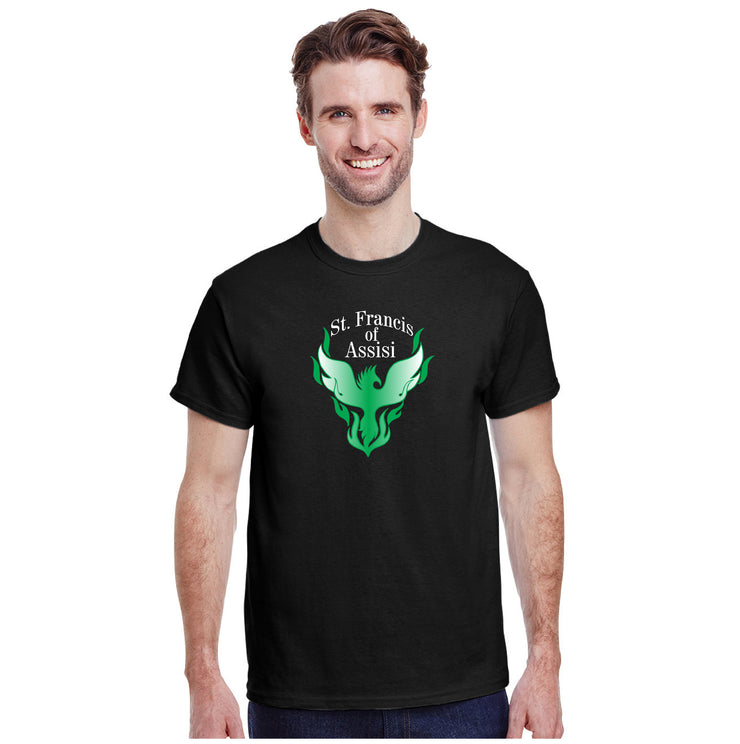 ST. FRANCIS OF ASSISI SPIRITWEAR - GILDAN COTTON TEE - ADULT