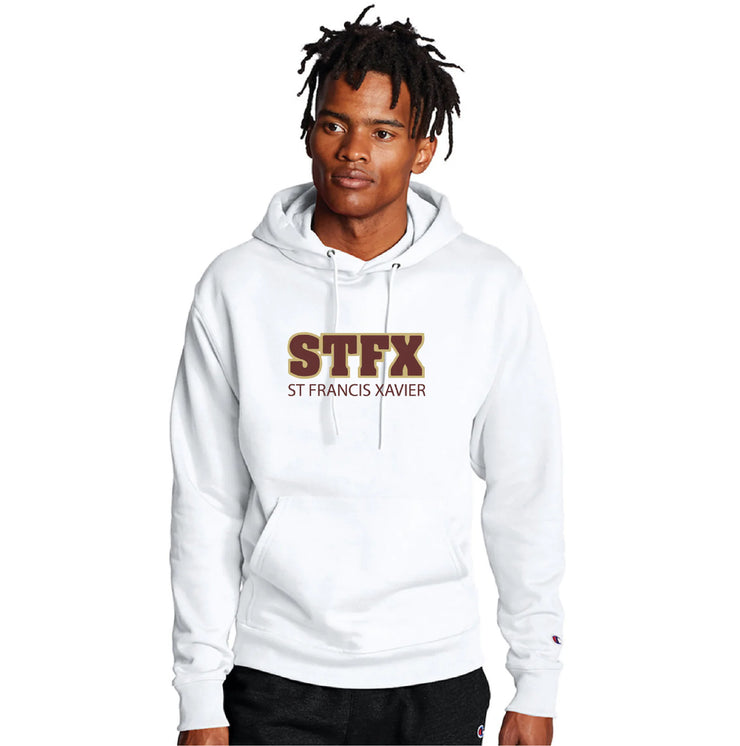 STFX SPIRITWEAR - STFX TWILL - CHAMPION COTTON HOODIE - ADULT