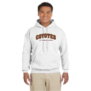 STFX SPIRITWEAR - COYOTES TWILL - GILDAN COTTON HOODIE - ADULT