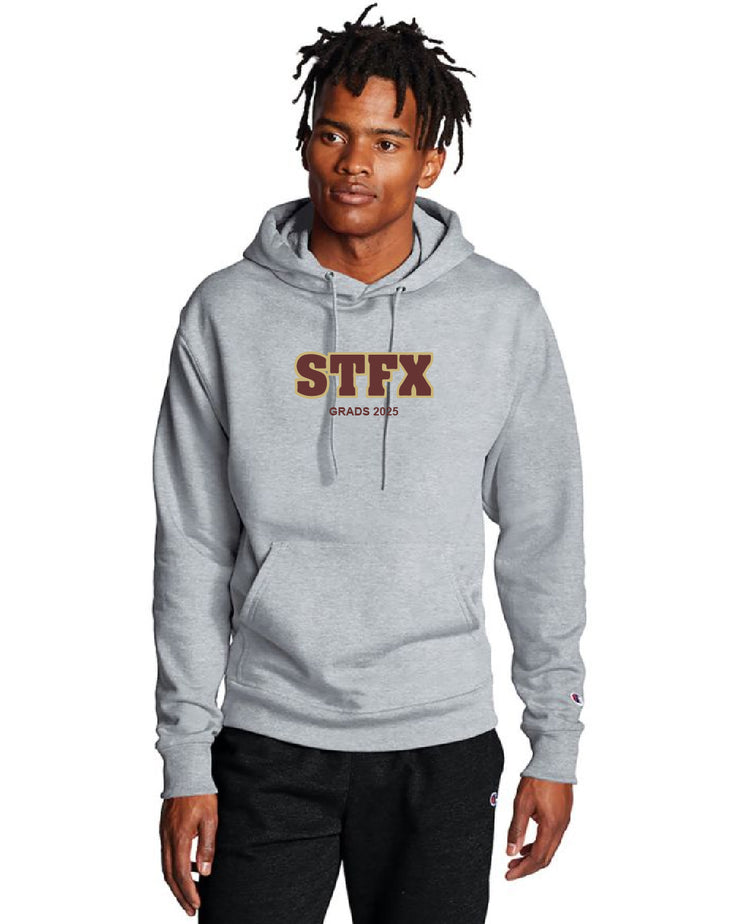 STFX GRAD APPAREL - STFX GRAD TWILL - CHAMPION COTTON HOODIE - ADULT