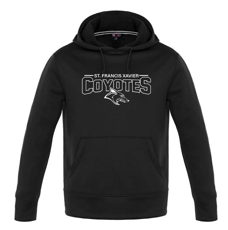 STFX SPIRITWEAR - COYOTES PRINT - PALM AIRE MOISTURE WICKING HOODIE - ADULT