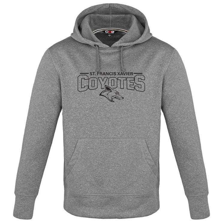 STFX SPIRITWEAR - COYOTES PRINT - PALM AIRE MOISTURE WICKING HOODIE - ADULT