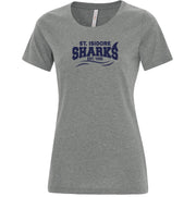 ST. ISIDORE STAFFWEAR - ATC RINGSPUN CREW NECK TEE - LADIES