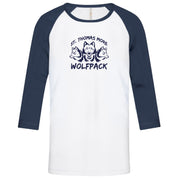 STM SPIRITWEAR - 3 WOLVES - ATC RINGSPUN BASEBALL TEE - YOUTH