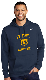 ST. PAUL BASKETBALL - NIKE COTTON HOODIE