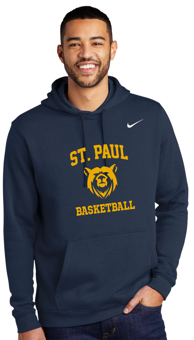 ST. PAUL BASKETBALL - NIKE COTTON HOODIE