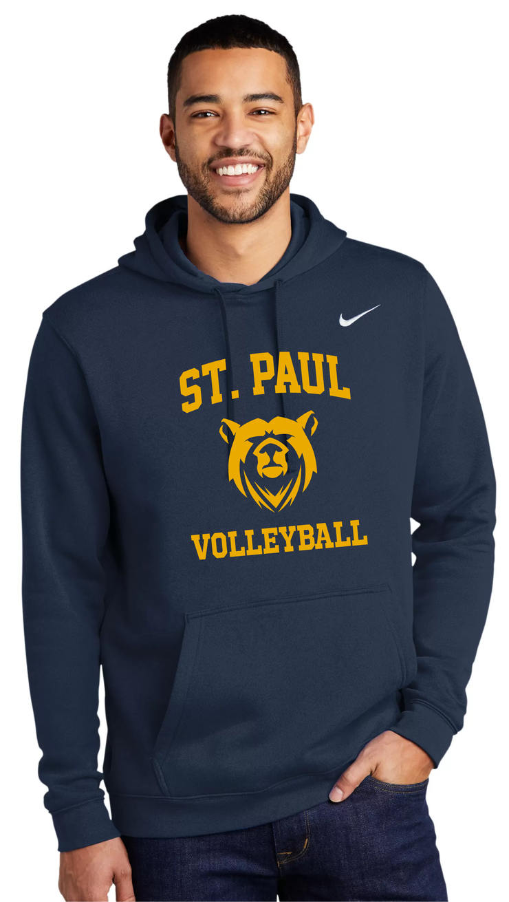 ST. PAUL VOLLEYBALL - NIKE COTTON HOODIE