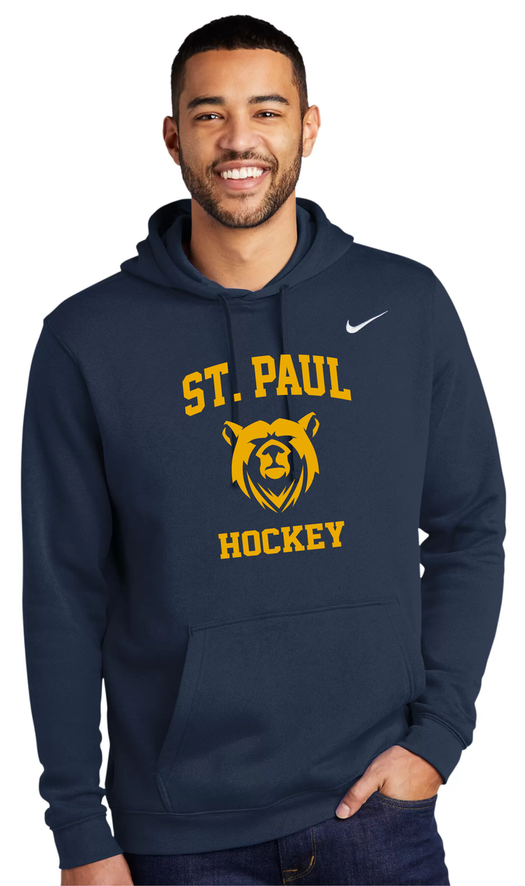 ST. PAUL HOCKEY - NIKE COTTON HOODIE