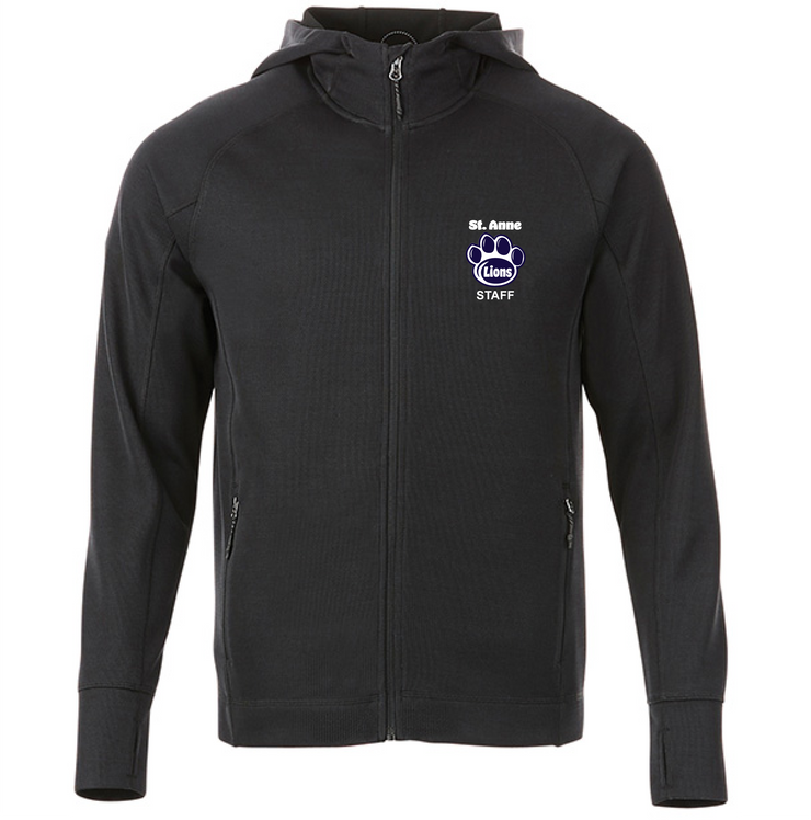 ST. ANNE STAFFWEAR - PAW EMB - ODELL KNIT ZIP HOODY - MENS