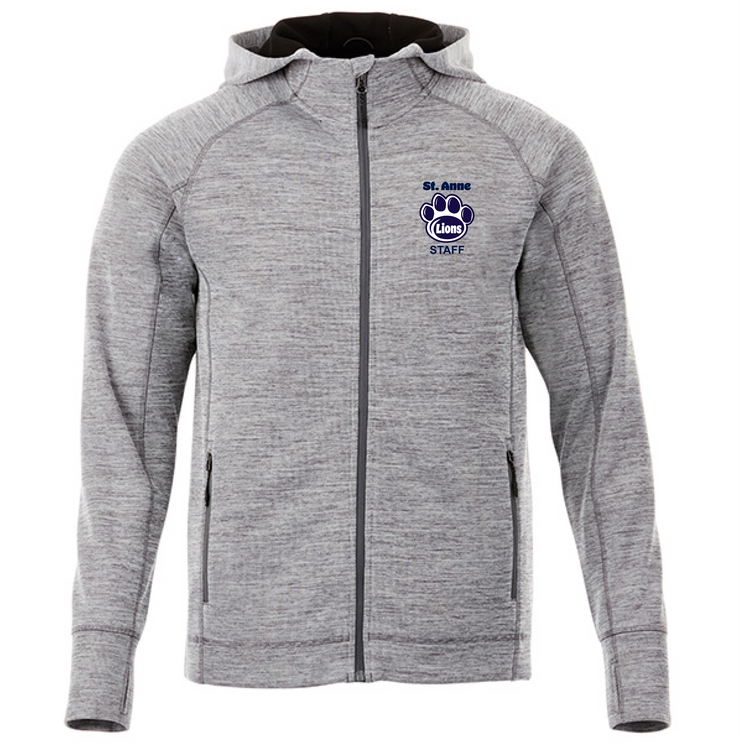ST. ANNE STAFFWEAR - PAW EMB - ODELL KNIT ZIP HOODY - MENS
