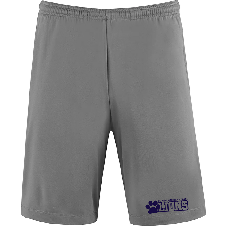 ST. ANNE SPIRITWEAR - LIONS - CANADASPORTSWEAR ATHLETIC SHORTS - ADULT
