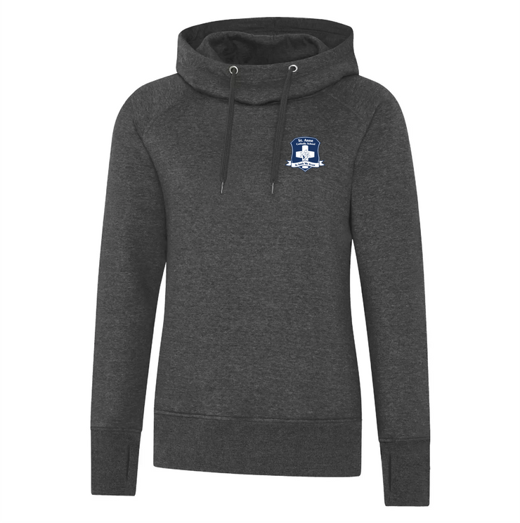 ST. ANNE STAFFWEAR - CREST EMB - ATC VINTAGE HOODIE - LADIES