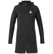ST. ANNE STAFFWEAR - CREST EMB - ODELL KNIT ZIP HOODY - LADIES