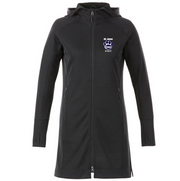 ST. ANNE STAFFWEAR - PAW EMB - ODELL KNIT ZIP HOODY - LADIES