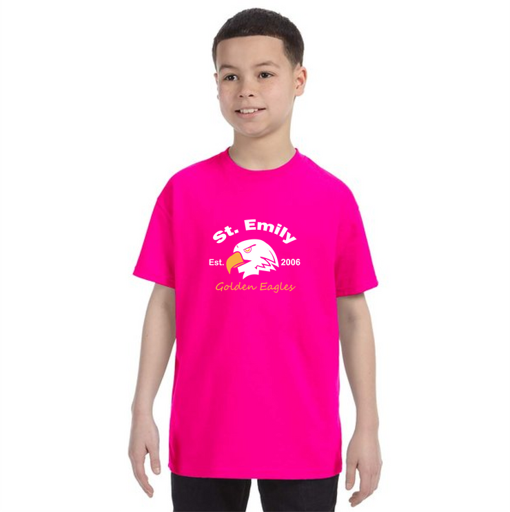 ST EMILY SPIRITWEAR - GILDAN COTTON TEE - YOUTH