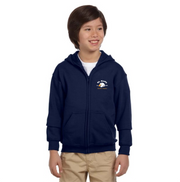 ST EMILY SPIRITWEAR - GILDAN HEAVY BLEND ZIPPED HOODIE - YOUTH