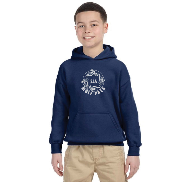 ST. JOHN THE APOSTLE SPIRITWEAR - GILDAN HEAVY BLEND COTTON HOODIE - YOUTH