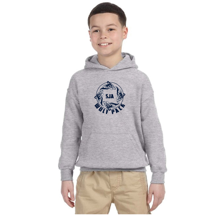 ST. JOHN THE APOSTLE SPIRITWEAR - GILDAN HEAVY BLEND COTTON HOODIE - YOUTH
