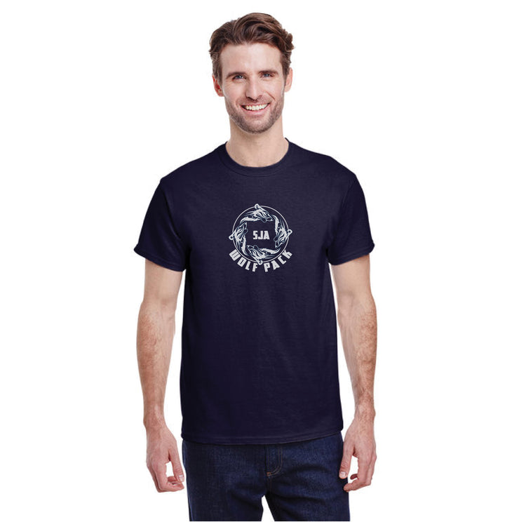 ST. JOHN THE APOSTLE SPIRITWEAR - GILDAN COTTON TEE - ADULT