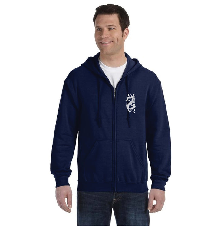 ST. JOHN THE APOSTLE SPIRITWEAR - GILDAN ZIPPED HOODIE - ADULT