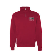 SACRED HEART GRAD - EMB - JERZEES QUARTER ZIP SWEATSHIRT - ADULT