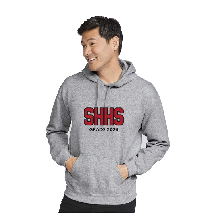 SACRED HEART GRAD - TWILL - GILDAN SOFTSTYLE HOODIE - ADULT