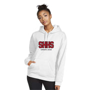 SACRED HEART GRAD - TWILL - GILDAN SOFTSTYLE HOODIE - ADULT