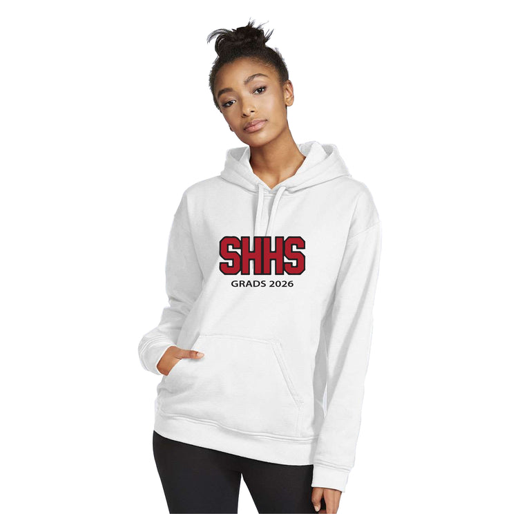 SACRED HEART GRAD - TWILL - GILDAN SOFTSTYLE HOODIE - ADULT