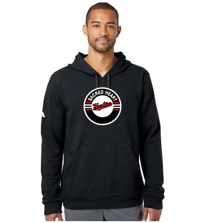 SACRED HEART STAFFWEAR - CIRCLE PRINT - ADIDAS COTTON HOODIE - ADULT