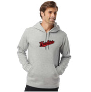 SACRED HEART STAFFWEAR - HUSKIES PRINT - ADIDAS COTTON HOODIE - ADULT