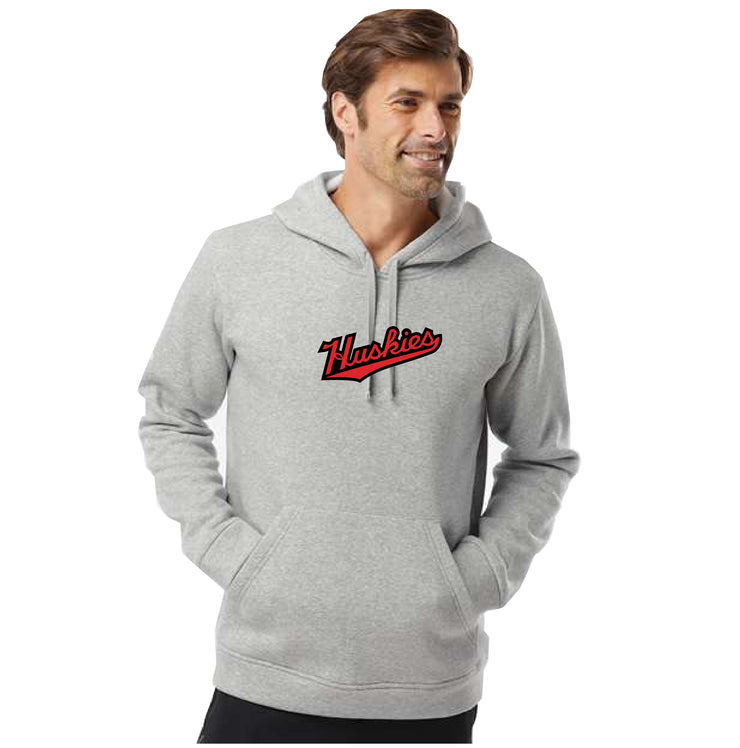 SACRED HEART STAFFWEAR - HUSKIES PRINT - ADIDAS COTTON HOODIE - ADULT