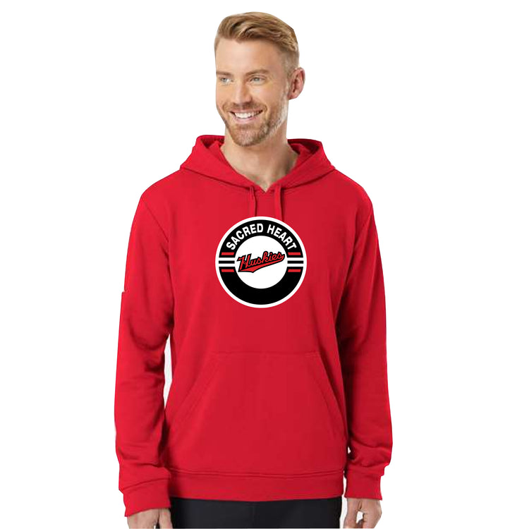 SACRED HEART STAFFWEAR - CIRCLE PRINT - ADIDAS COTTON HOODIE - ADULT