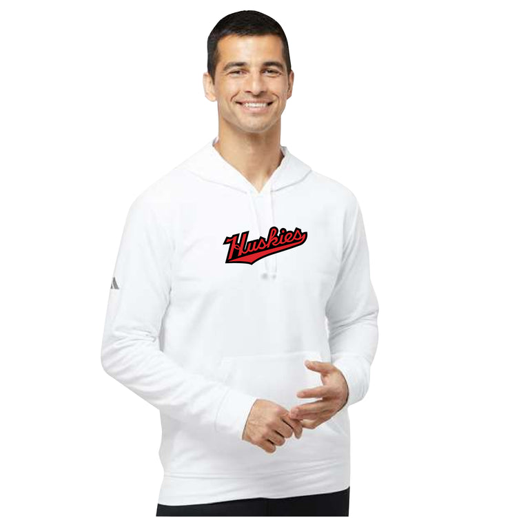 SACRED HEART STAFFWEAR - HUSKIES PRINT - ADIDAS COTTON HOODIE - ADULT