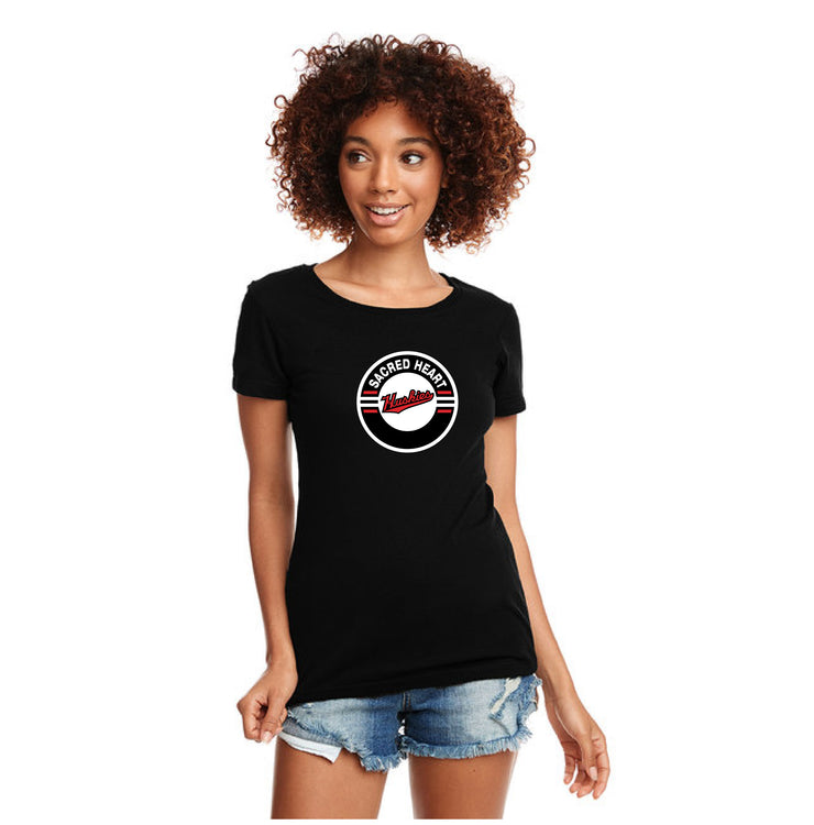 SACRED HEART STAFFWEAR - CIRCLE - NEXT LEVEL RINGSPUN TEE - LADIES