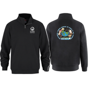 OCSB ESL DEPARTMENT - SCHOOL BOARD LOGO - FLUX 1/4 ZIP SWEATSHIRT - ADULT