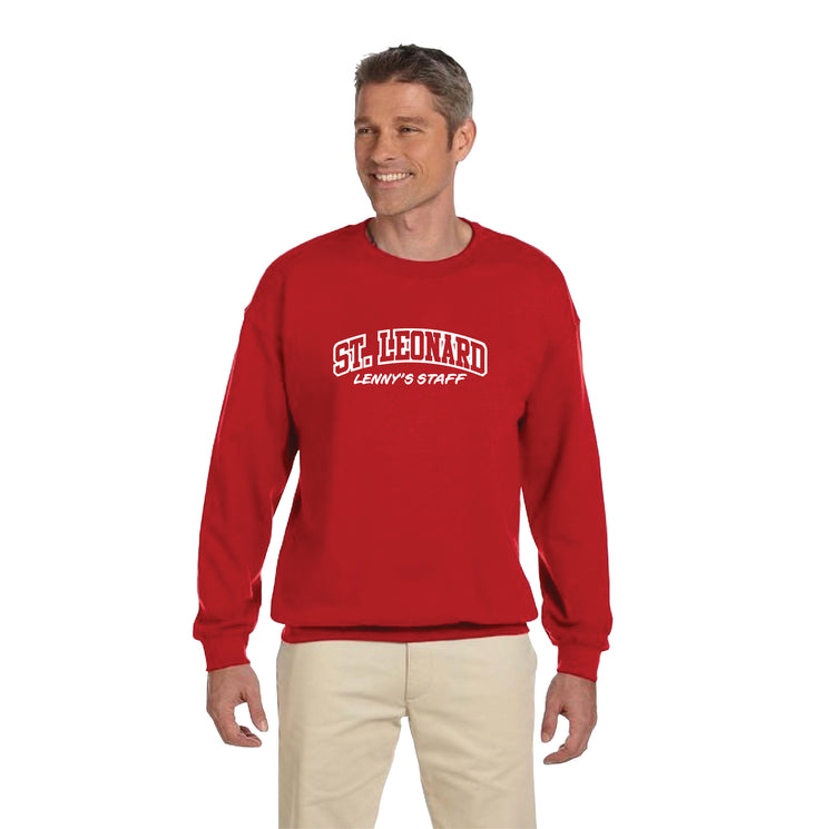 ST. LEONARD STAFFWEAR - GILDAN COTTON SWEATSHIRT - ADULT