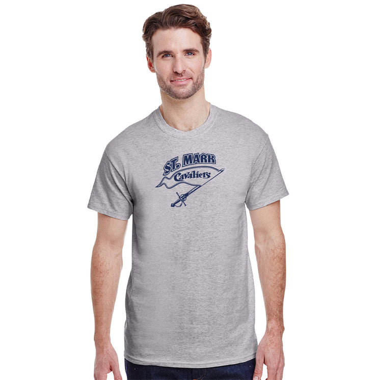 ST. MARK SPIRITWEAR - GILDAN COTTON TEE - ADULT