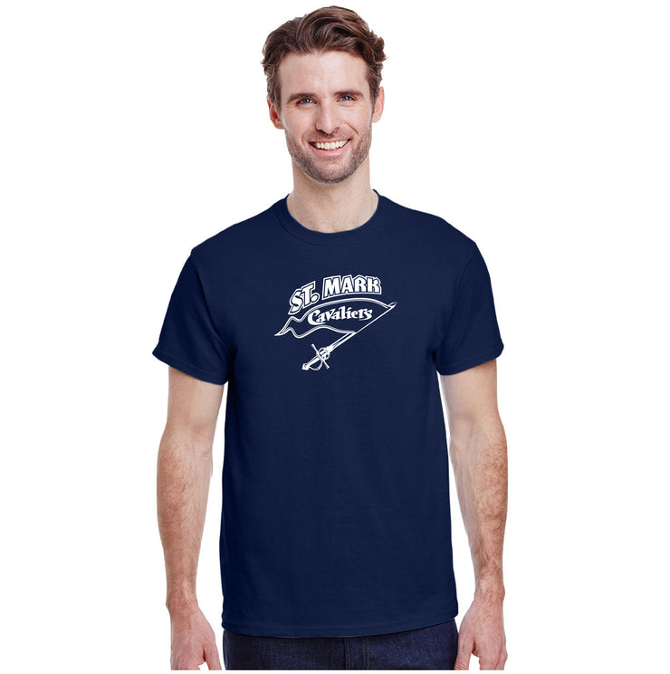 ST. MARK SPIRITWEAR - GILDAN COTTON TEE - ADULT
