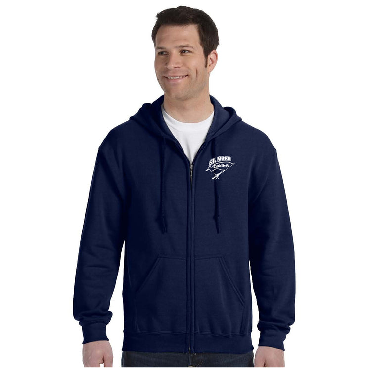 ST. MARK SPIRITWEAR - GILDAN ZIPPED HOODIE - ADULT
