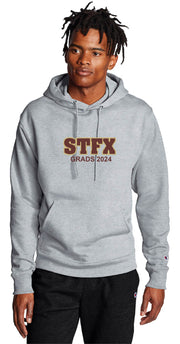 SFX GRAD APPAREL- CHAMPION COTTON HOODIE- STFX GRAD TWILL