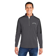 ST. PATRICK'S HS SPIRITWEAR - IRISH EMBROIDERY - CORE 365 QUARTER ZIP - MENS