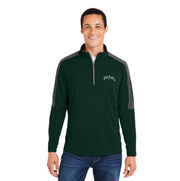 ST. PATRICK'S HS SPIRITWEAR - IRISH EMBROIDERY - CORE 365 QUARTER ZIP - MENS