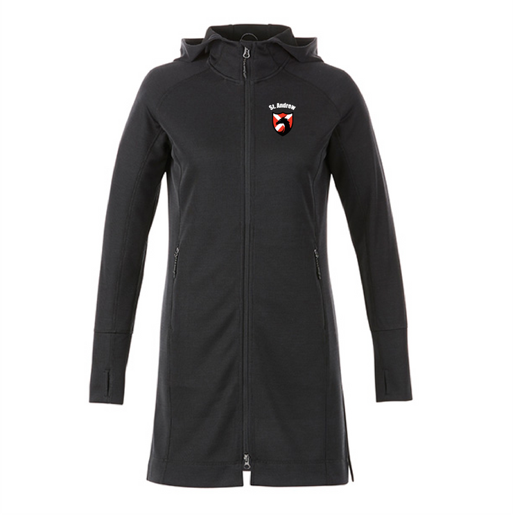 ST. ANDREW STAFFWEAR - ODELL KNIT ZIP HOODY - LADIES