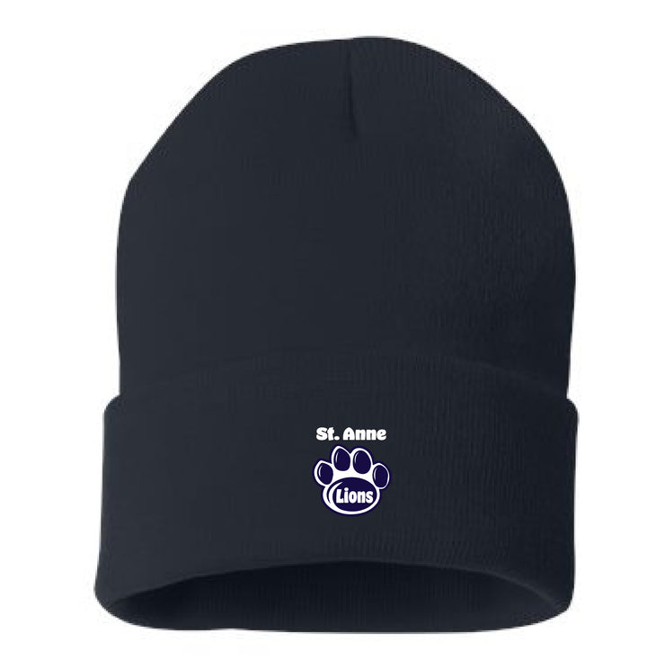ST. ANNE SPIRITWEAR - CUFFED BEANIE TOQUE