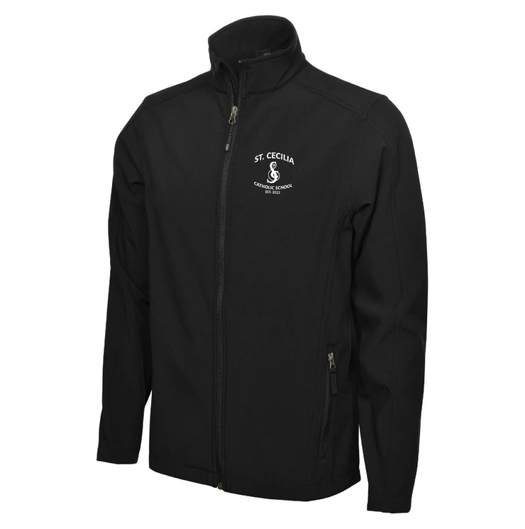ST CECILIA STAFFWEAR - COAL HARBOUR SOFT SHELL JACKET - MENS