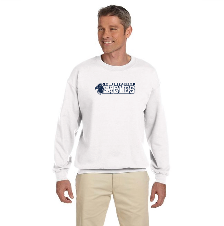 ST. ELIZABETH SPIRITWEAR - GILDAN COTTON FLEECE CREWNECK - ADULT