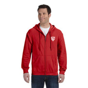 ST. GEORGE SPIRITWEAR - GILDAN COTTON ZIP HOODIE - ADULT