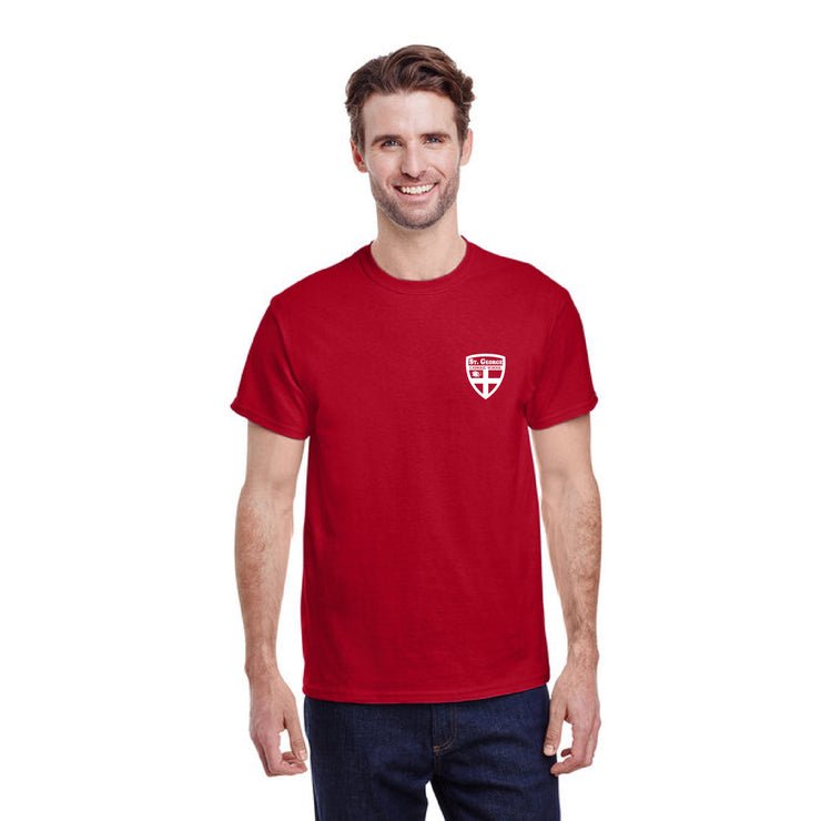 ST. GEORGE SPIRITWEAR - GILDAN COTTON TEE - ADULT